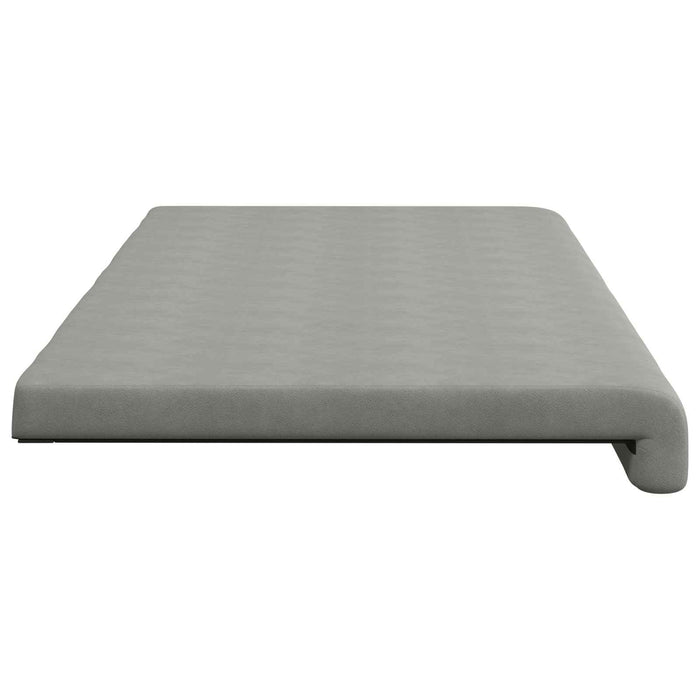 Perna pentru bancă Microfibră Gri deschis Adâncime 35 cm WALTI
