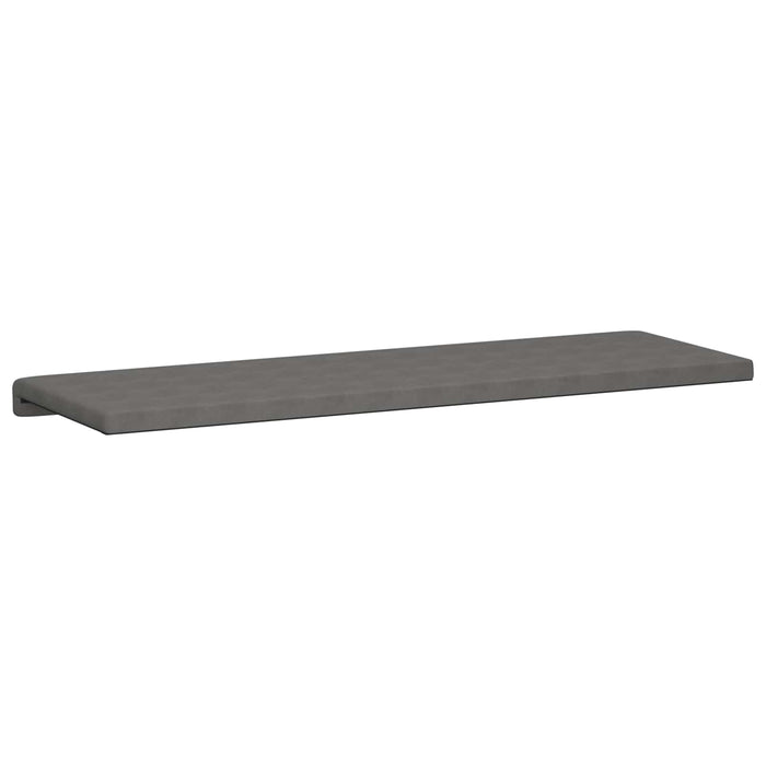 Perna pentru bancă Microfibră Gri închis Adâncime 35 cm WALTI