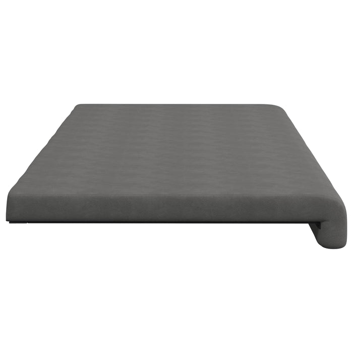 Perna pentru bancă Microfibră Gri închis Adâncime 35 cm WALTI