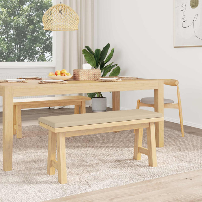 Perna pentru bancă Microfibră Crem Adâncime 35 cm WALTI