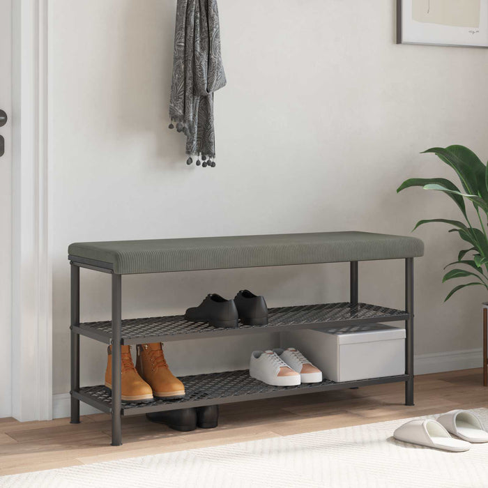 Perna pentru bancă cord Gri deschis Adâncime 35 cm WALTI