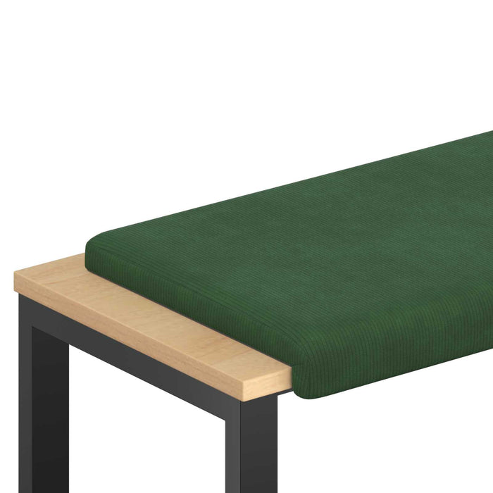 Perna pentru bancă cord Verde închis Adâncime 35 cm WALTI