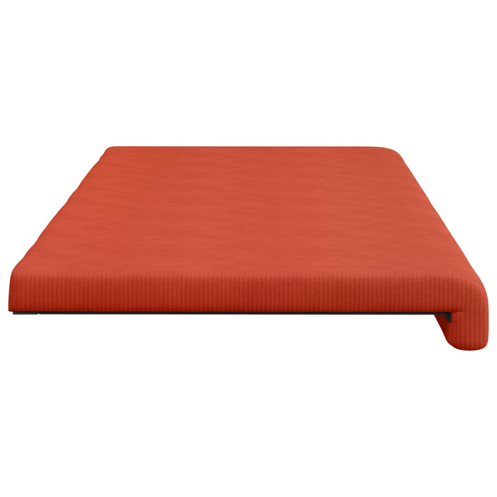 Perna pentru bancă cord Roșu portocalie Adâncime 35 cm WALTI