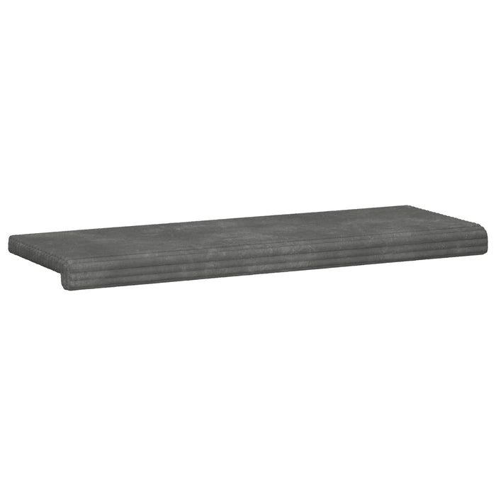 Perna pentru bancă Catifea pufoasă Gri deschis Adâncime 35 cm WALTI