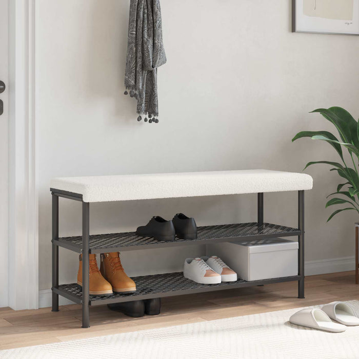 Perna pentru bancă Țesătura Sherpa Crem Adâncime 35 cm WALTI