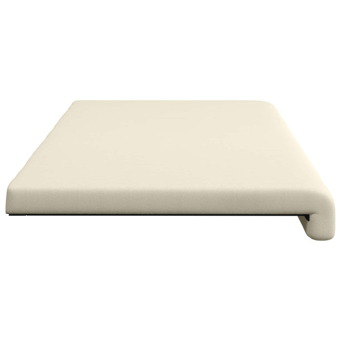 Perna pentru bancă Catifea Texturată Crem Adâncime 35 cm WALTI