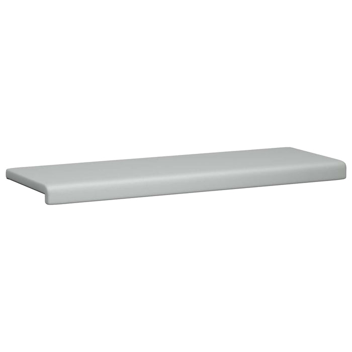 Perna pentru bancă Catifea Texturată Gri deschis Adâncime 35 cm WALTI