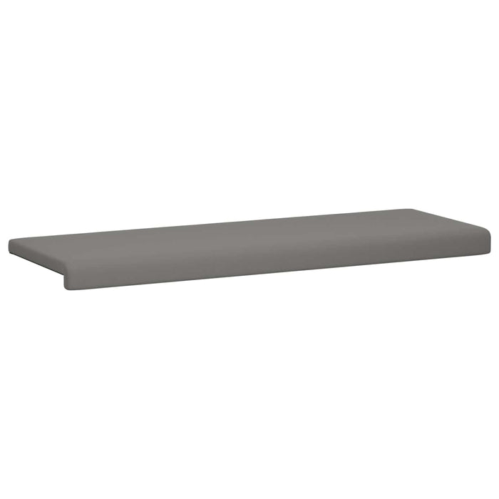 Perna pentru bancă Catifea Texturată Gri închis Adâncime 35 cm WALTI