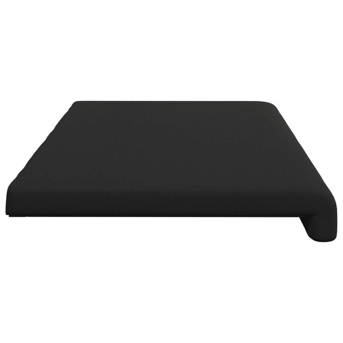 Perna pentru bancă Catifea Texturată Negru Adâncime 35 cm WALTI