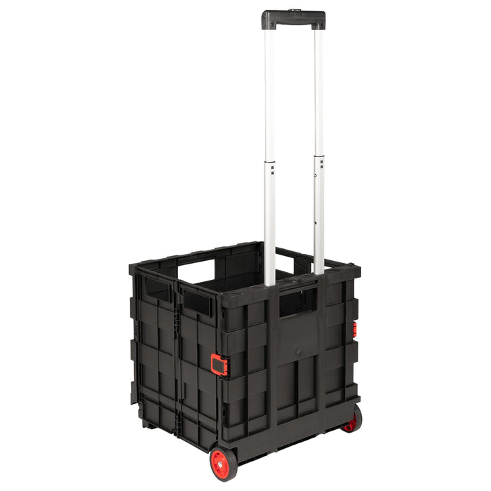 Cărucior Manual Negru și roșu 35 x 39 x 92 cm PP și elastomer WALTI