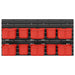 Racord pentru Containere Negru și roșu 77,5 x 2 x 39 cm PP - WALTI WALTI
