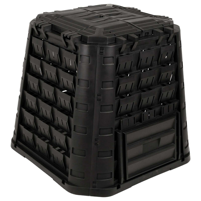 Compostor de grădină Negru 91 x 91 x 83 cm 100% PP WALTI