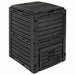 Compostor de grădină Negru 59,5 x 60 x 81,5 cm 280 l 100% PP - WALTI WALTI