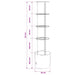 Cultivator pentru roșii Negru Ø 32 x 127 cm PP - WALTI WALTI
