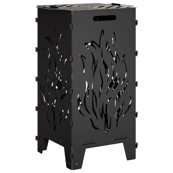 Cuptor de foc Negru 47 x 38 x 75 cm Oțel WALTI