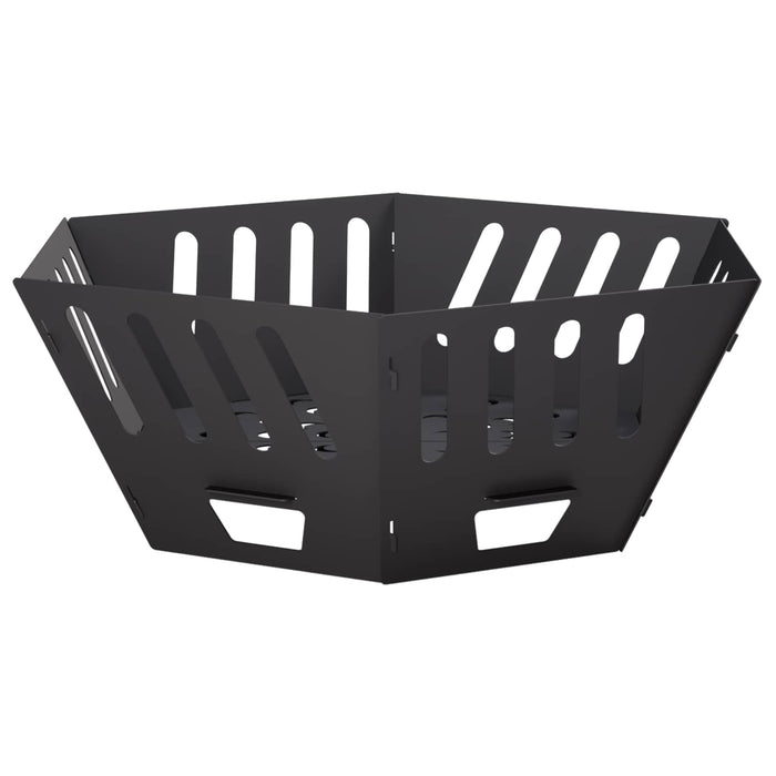 Cuptor de foc Negru 60 x 60 x 23 cm Oțel WALTI