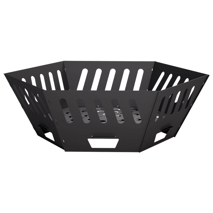 Cuptor de foc Negru 80 x 80 x 28 cm Oțel WALTI