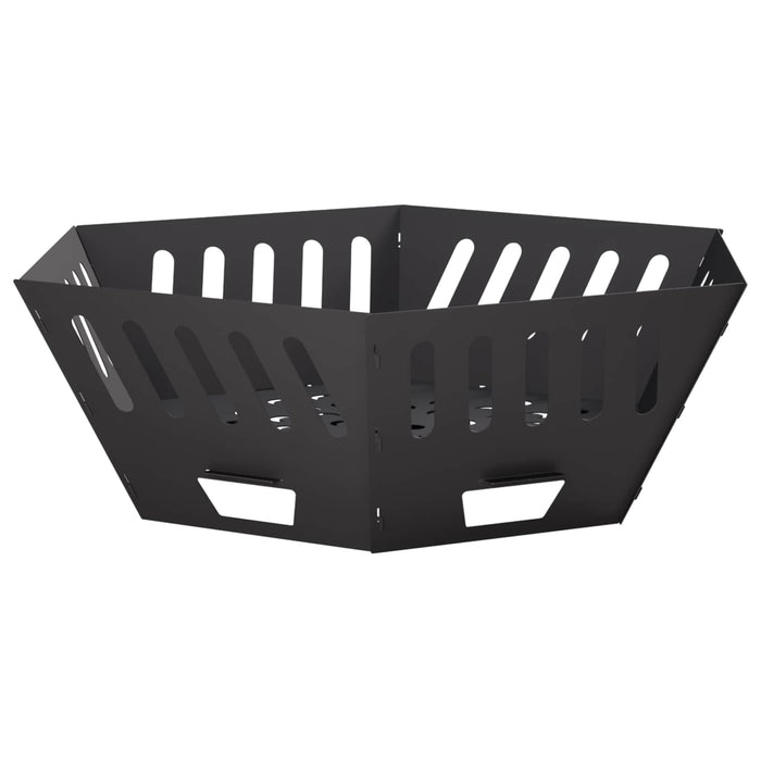 Cuptor de foc Negru 80 x 80 x 28 cm Oțel WALTI