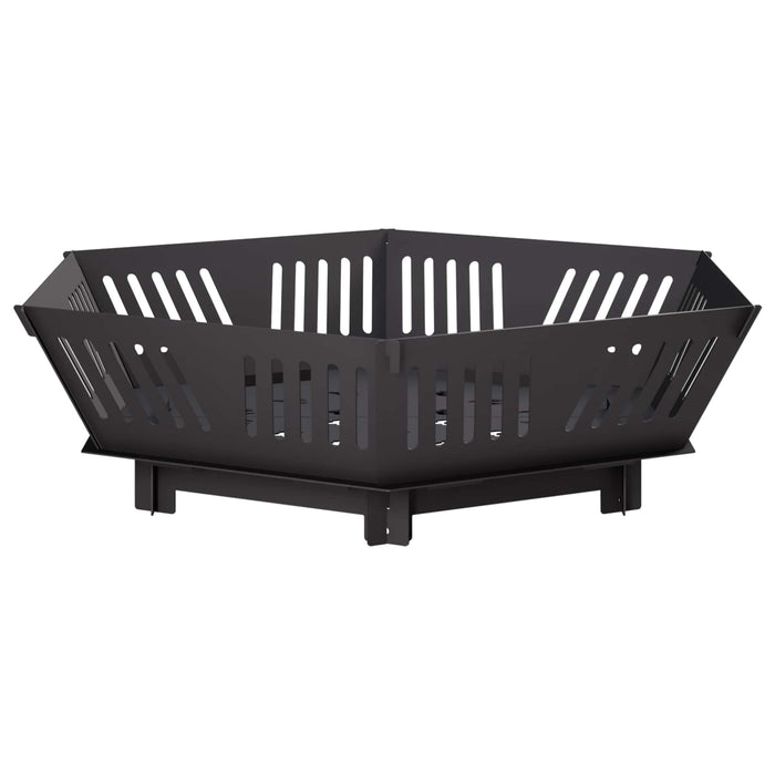 Cuptor de foc Negru 80 x 80 x 23 cm Oțel WALTI