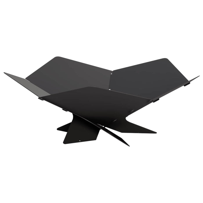 Cuptor de foc Negru 53 x 53 x 18,5 cm Oțel WALTI