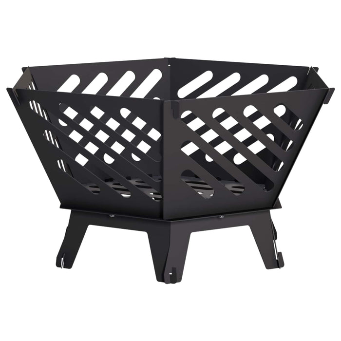Cuptor de foc Negru 60 x 53 x 30 cm Oțel WALTI