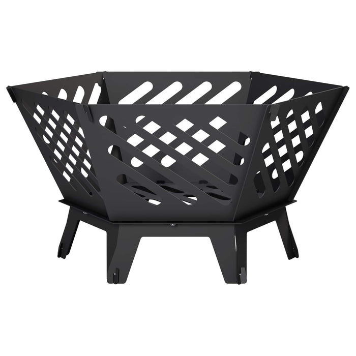 Cuptor de foc Negru 60 x 53 x 30 cm Oțel WALTI