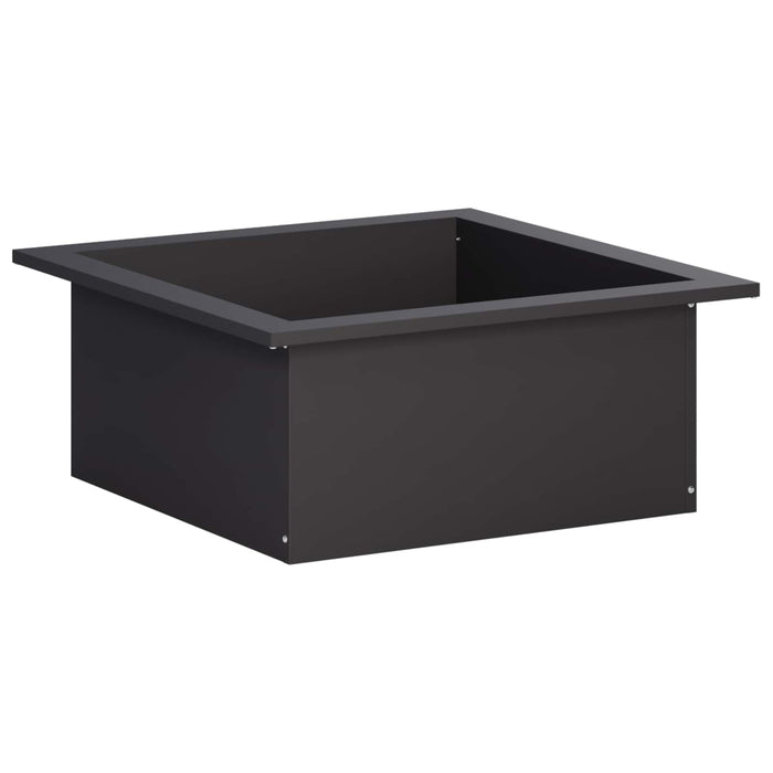 Inel pentru foc Negru 90 x 90 x 25 cm Oțel WALTI