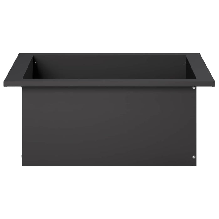 Inel pentru foc Negru 90 x 90 x 25 cm Oțel WALTI