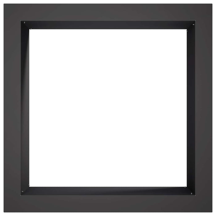 Inel pentru foc Negru 90 x 90 x 25 cm Oțel WALTI