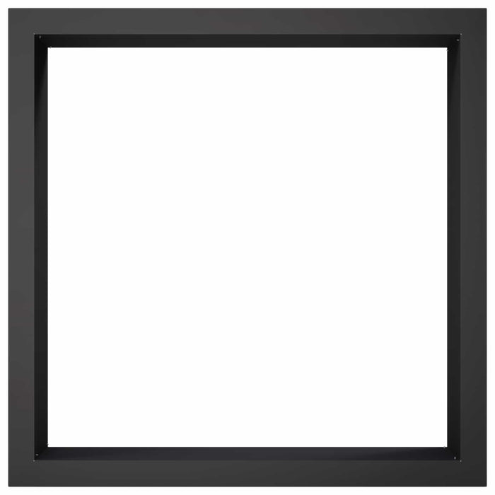 Inel pentru foc Negru 90 x 90 x 25 cm Oțel WALTI