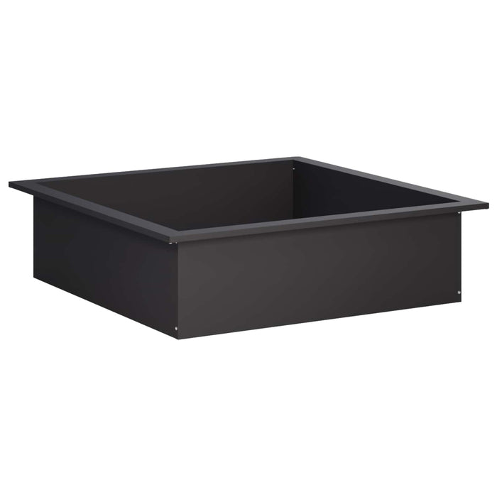 Inel pentru foc Negru 90 x 90 x 25 cm Oțel WALTI