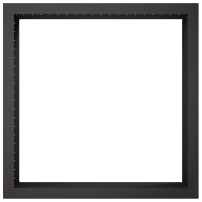 Inel pentru foc Negru 90 x 90 x 25 cm Oțel WALTI