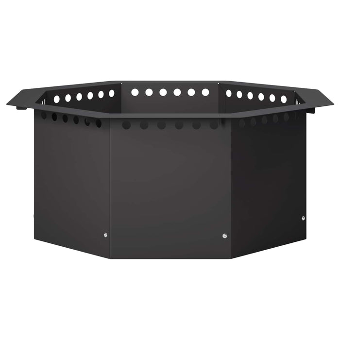 Inel pentru foc Negru 60 x 60 x 25 cm Oțel WALTI