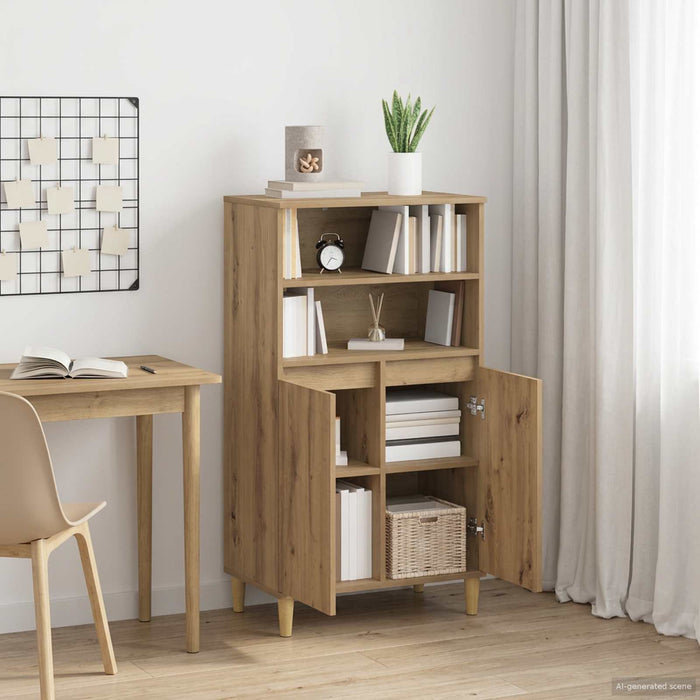 Bufet Stejar Artizanal 60 x 36 x 110 cm Lemn prelucrat WALTI