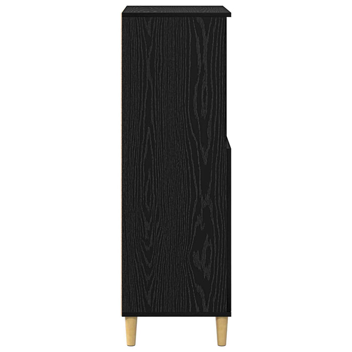 Bufet Stejar Negru 60 x 36 x 110 cm Lemn prelucrat WALTI
