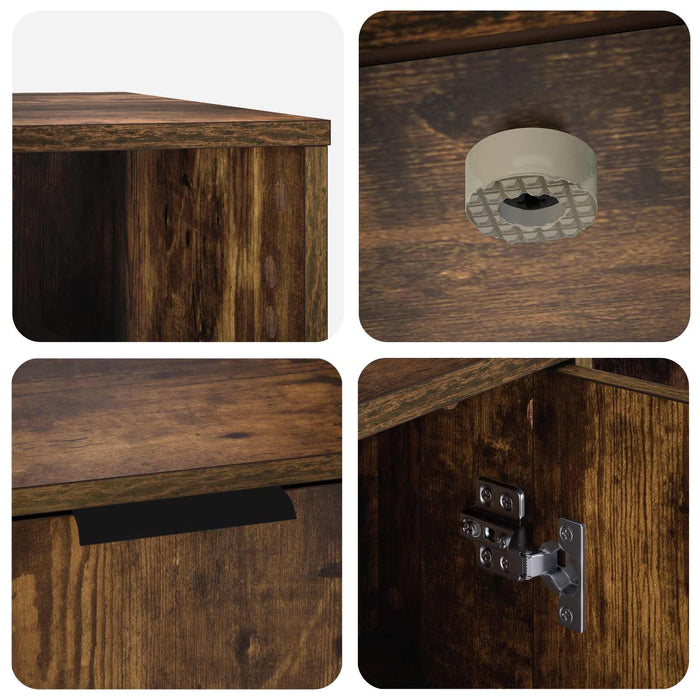 Mobilier pentru pisici Stejar fumuriu 100 x 49 x 45 cm WALTI