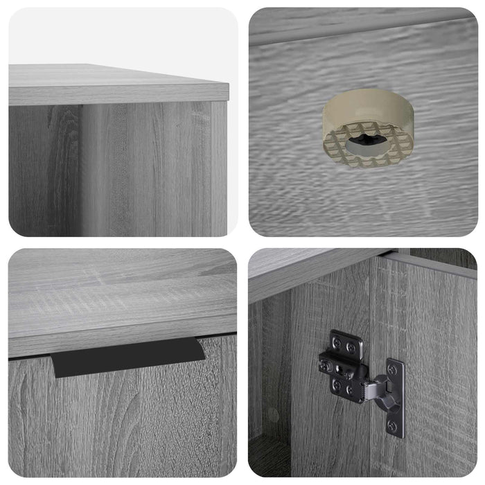 Mobilier pentru pisici Sonoma gri 100 x 49 x 45 cm WALTI