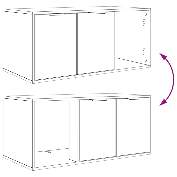 Mobilier pentru pisici Sonoma gri 100 x 49 x 45 cm WALTI