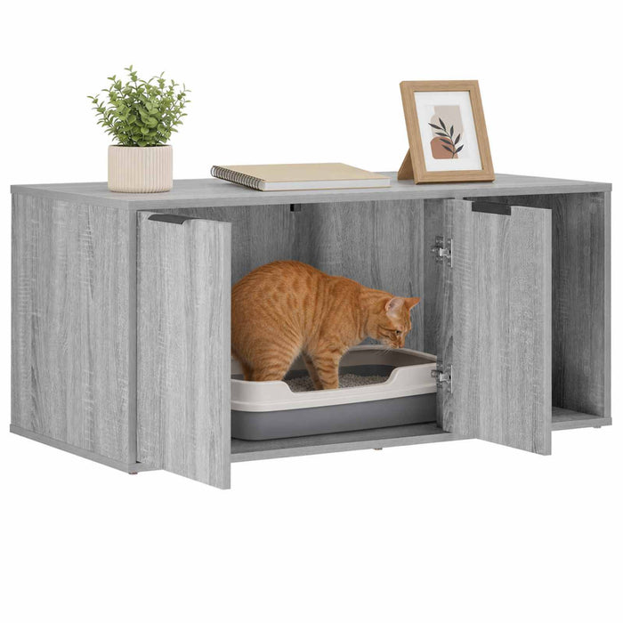 Mobilier pentru pisici Sonoma gri 100 x 49 x 45 cm WALTI