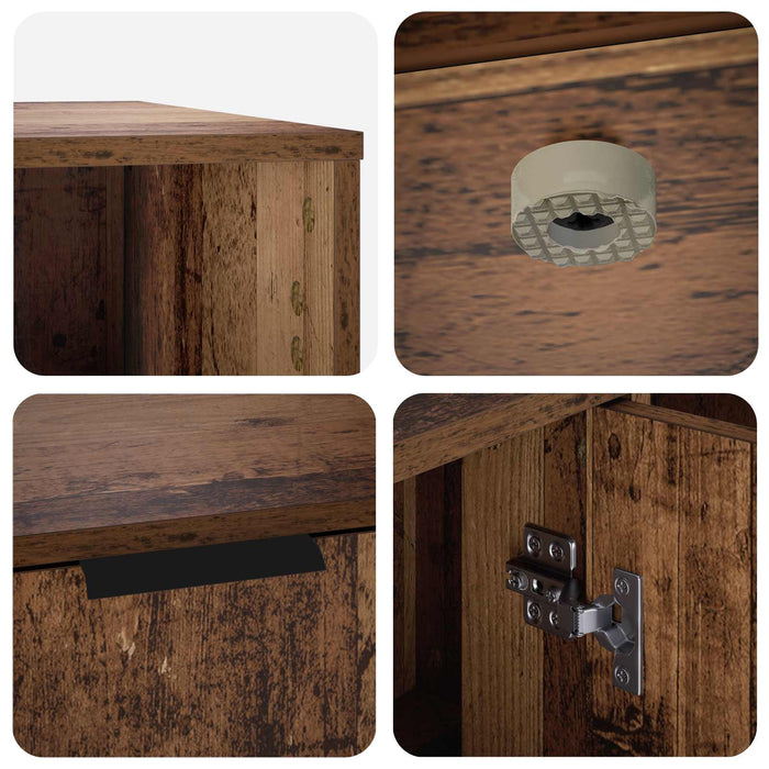 Mobilier pentru pisici Lemn vechi 100 x 49 x 45 cm WALTI