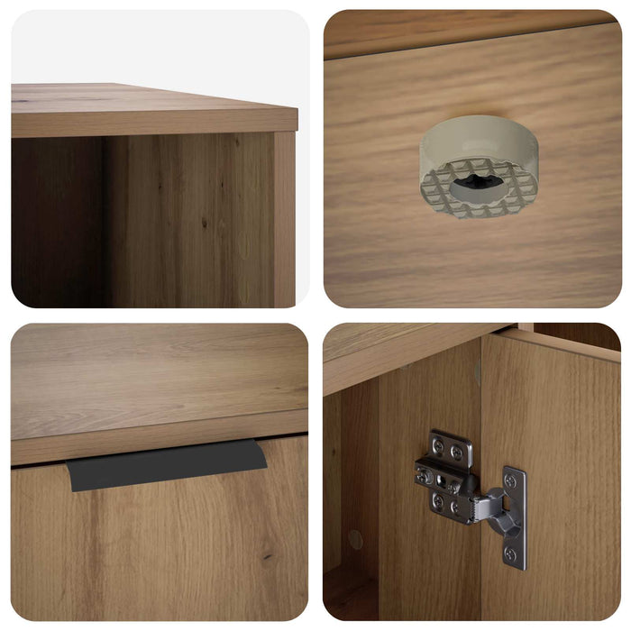 Mobilier pentru pisici Stejar Artizanal 100 x 49 x 45 cm WALTI