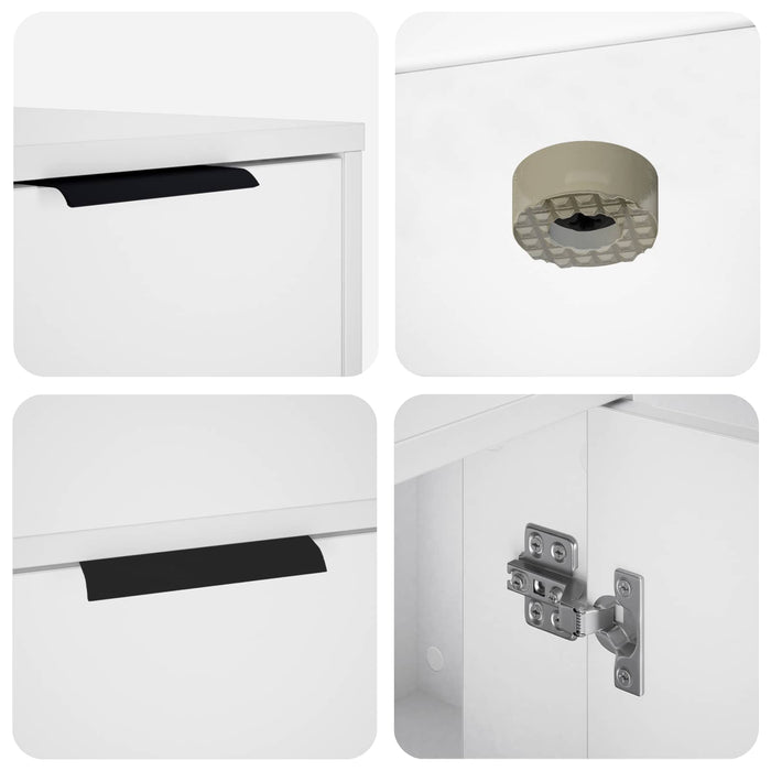 Mobilier pentru pisici Alb 100 x 49 x 45 cm Lemn prelucrat WALTI