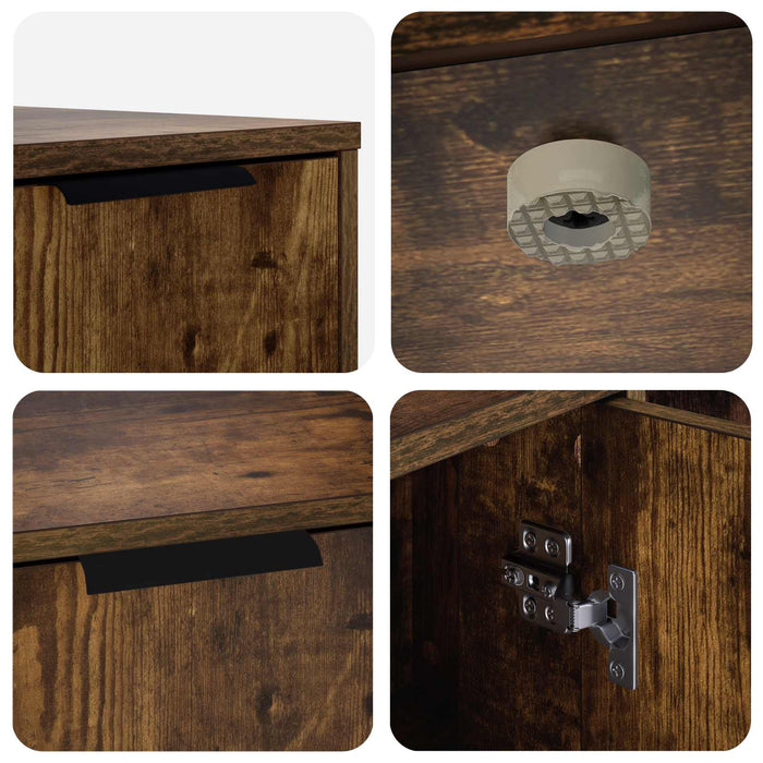 Mobilier pentru pisici Stejar fumuriu 100 x 49 x 45 cm WALTI