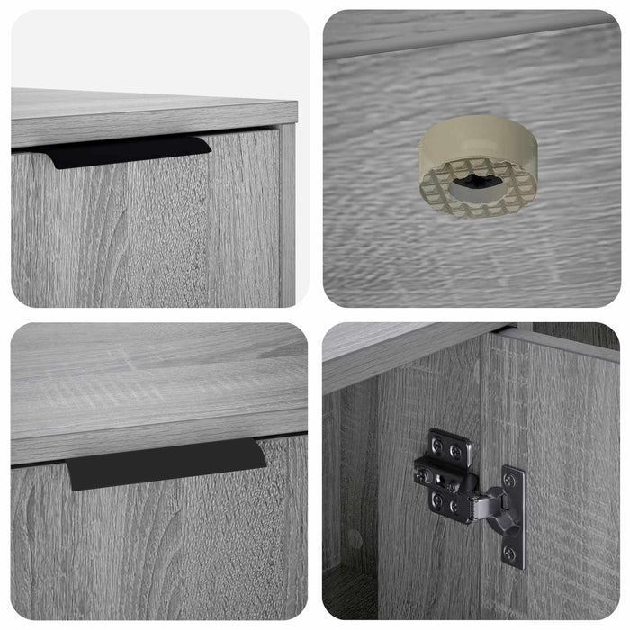 Mobilier pentru pisici Sonoma gri 100 x 49 x 45 cm WALTI