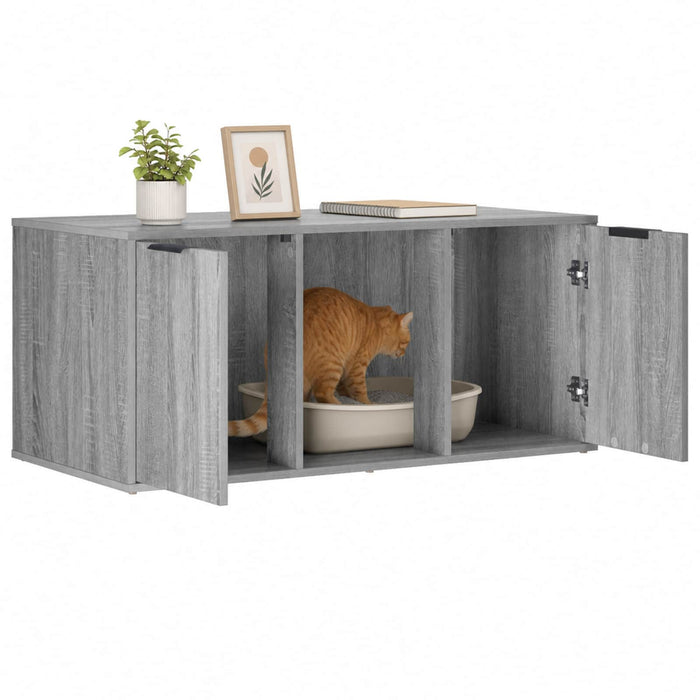 Mobilier pentru pisici Sonoma gri 100 x 49 x 45 cm WALTI