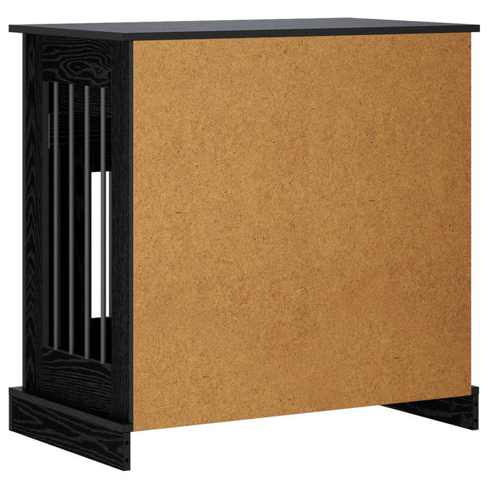 Mobilă pentru cușcă de câine Stejar Negru 80 x 47,5 x 80 cm WALTI