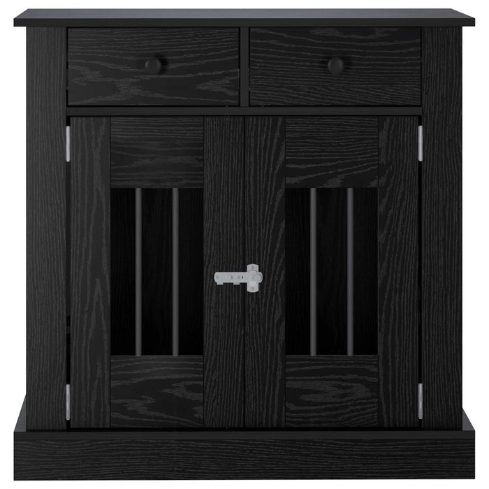 Mobilă pentru cușcă de câine Stejar Negru 80 x 47,5 x 80 cm WALTI