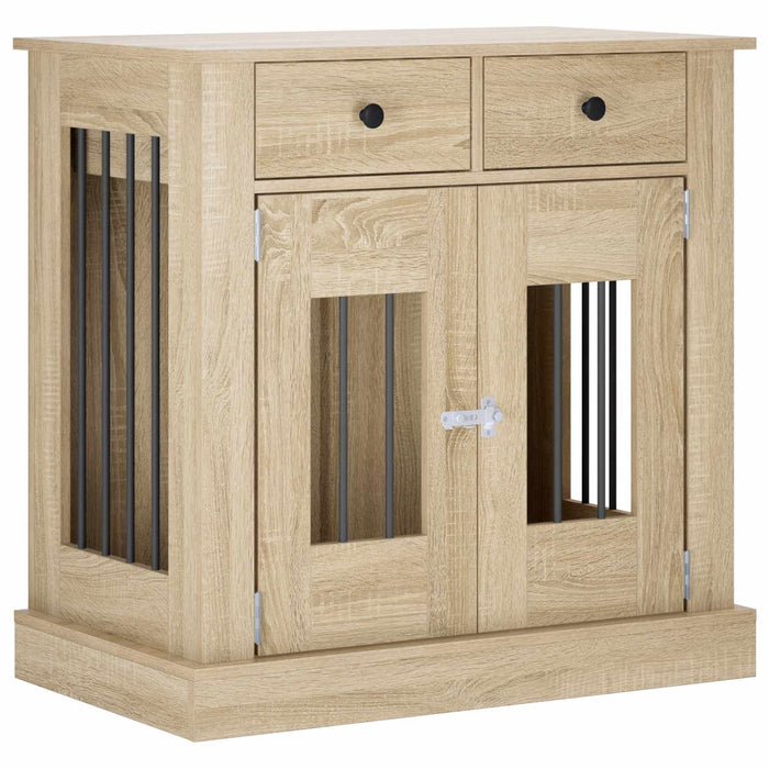 Mobilă pentru cușcă de câine Stejar Sonoma 80 x 47,5 x 80 cm WALTI