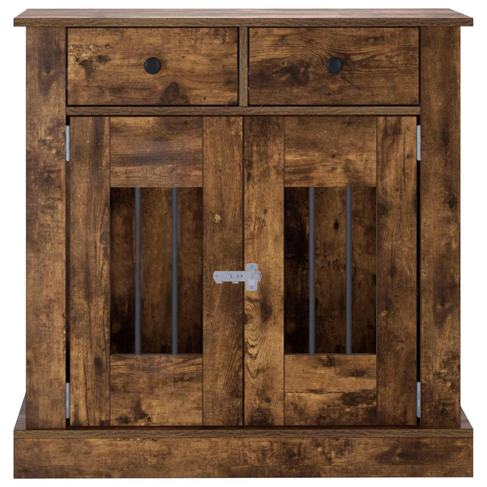 Mobilă pentru cușcă de câine Stejar fumuriu 80 x 47,5 x 80 cm WALTI