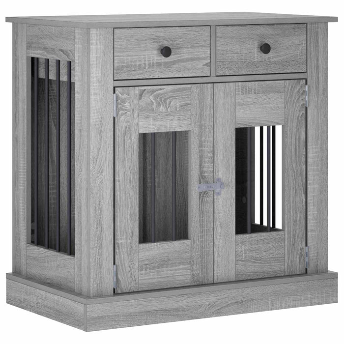 Mobilă pentru cușcă de câine Sonoma gri 80 x 47,5 x 80 cm WALTI